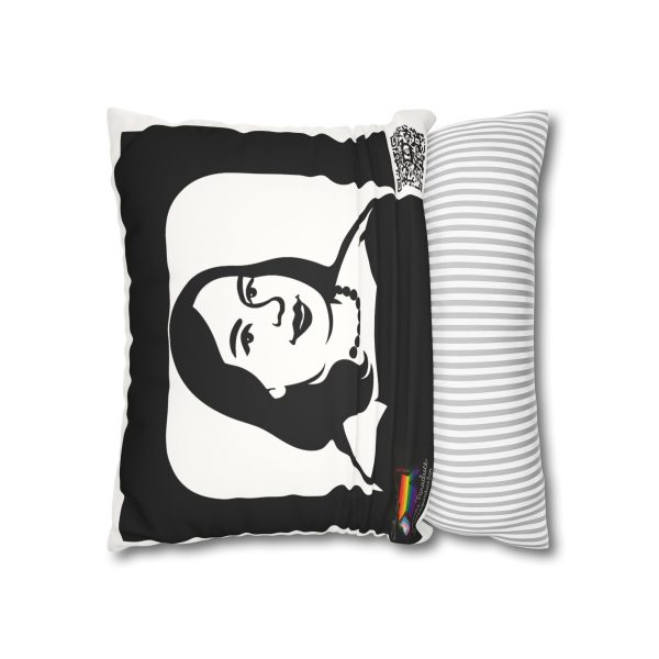 Faux Suede Square Pillowcase - Image 8