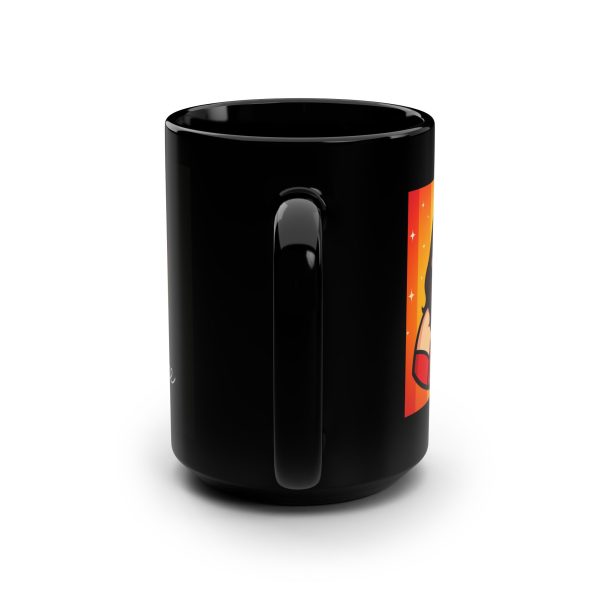 Black Mug, 15oz - Image 3
