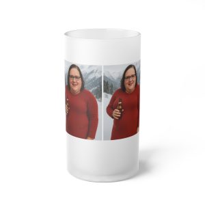 Frosted Glass Beer Mug