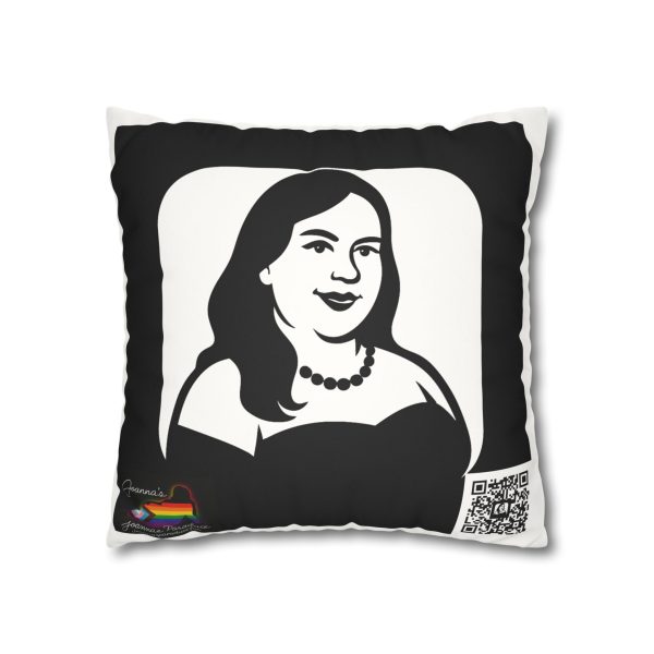 Faux Suede Square Pillowcase - Image 7