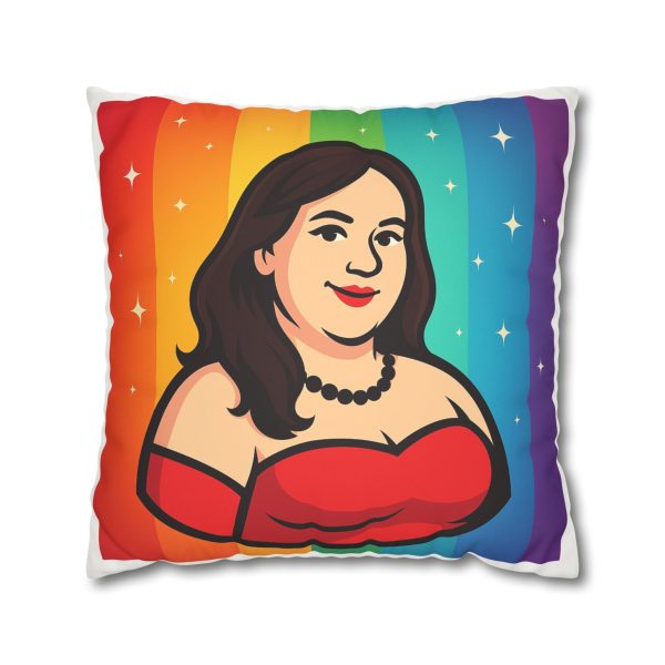 Faux Suede Square Pillowcase - Image 13