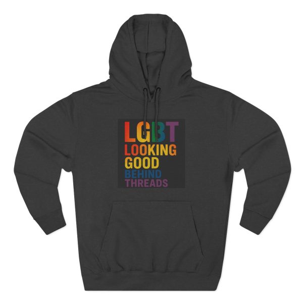 Three-Panel Fleece Hoodie - Image 9