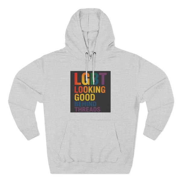 Three-Panel Fleece Hoodie - Image 5