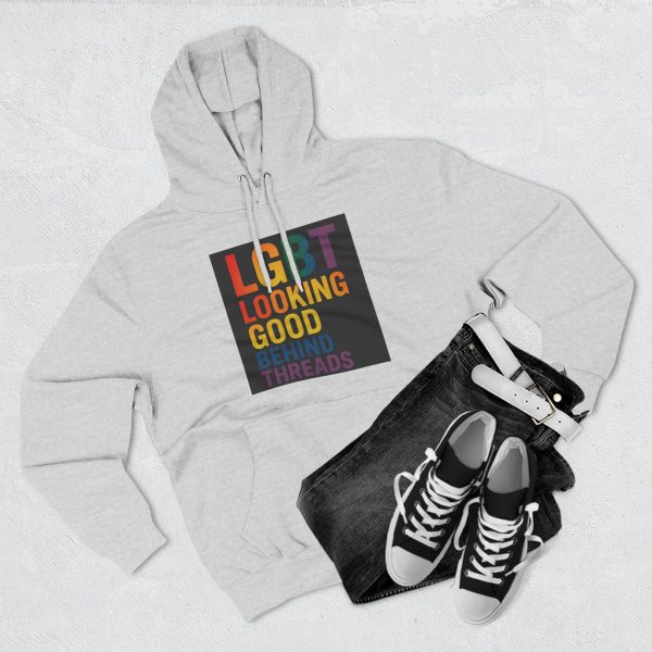 Three-Panel Fleece Hoodie - Image 7