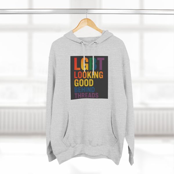 Three-Panel Fleece Hoodie - Image 8